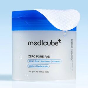 Toner Không Lỗ Chân Lông Medicube ZERO PORE PAD 2.0 - 100ml / 70 miếng