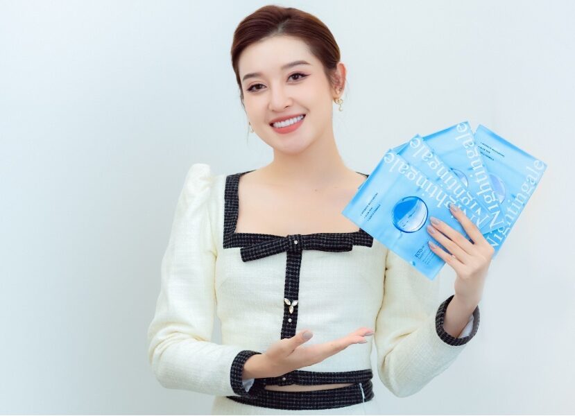 Á Hậu Huyền My là người tiên phong sử dụng mỹ phẩm thuần chay Nightingale và dành nhiều lời khen đến sản phẩm này